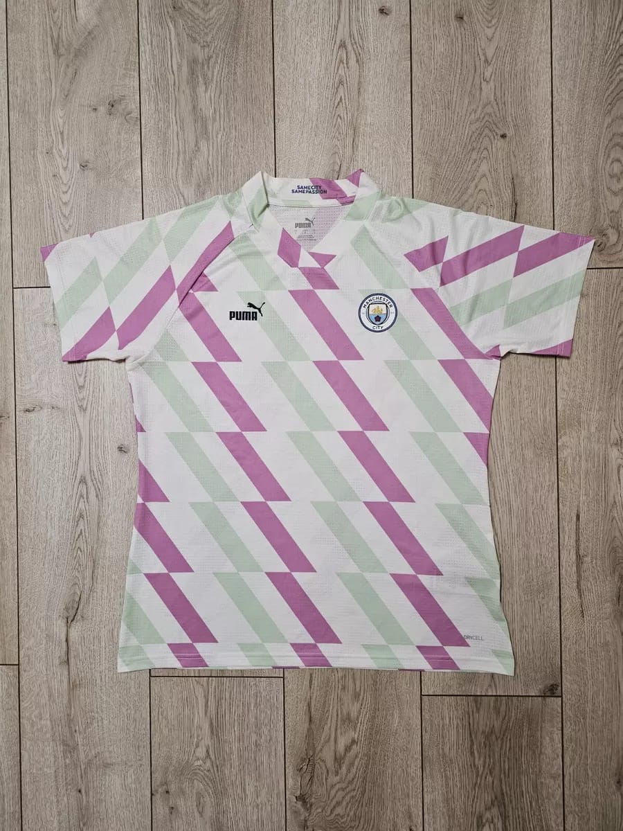 MANCHESTER CITY 2022 2023 PRE-MATCH FOOTBALL SHIRT SOCCER JERSEY