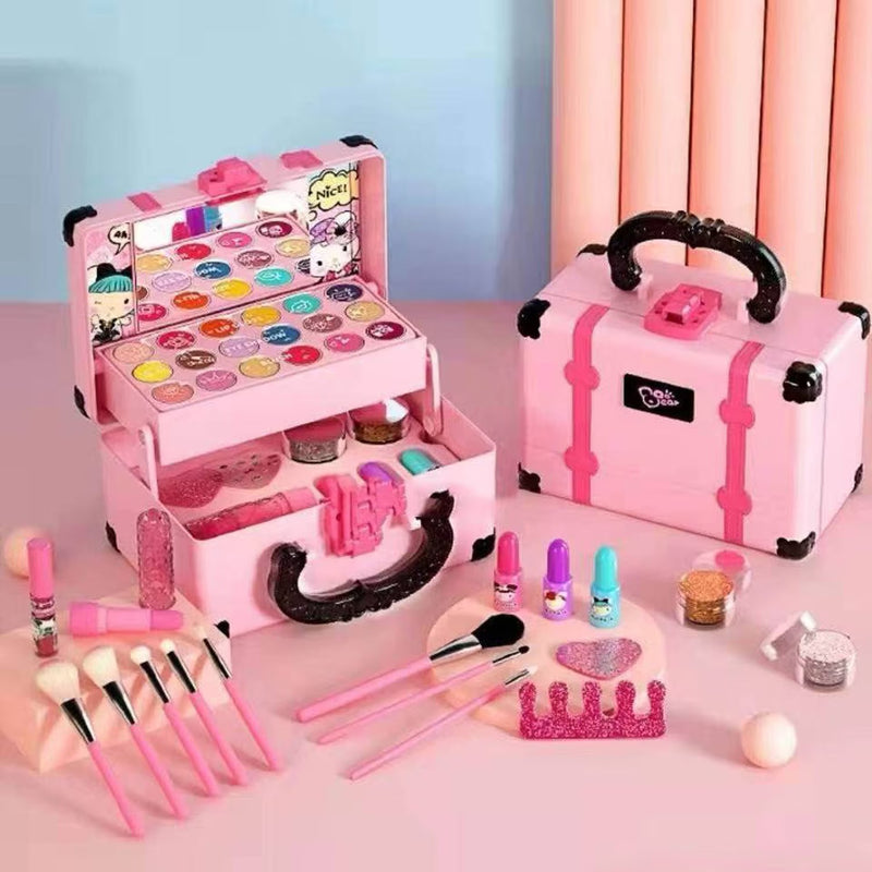 Kids Makeup Cosmetics Playing Box Princess Makeup Girl Toy Play Set 429934