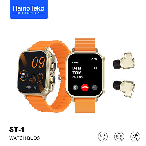 Haino Teko Watch Buds ST-1 with AMOLED Display (Watch Earbuds