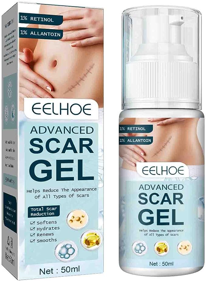 Scar Gel for Acne Scars Stretch Mark Removal Cream Advanced Scar