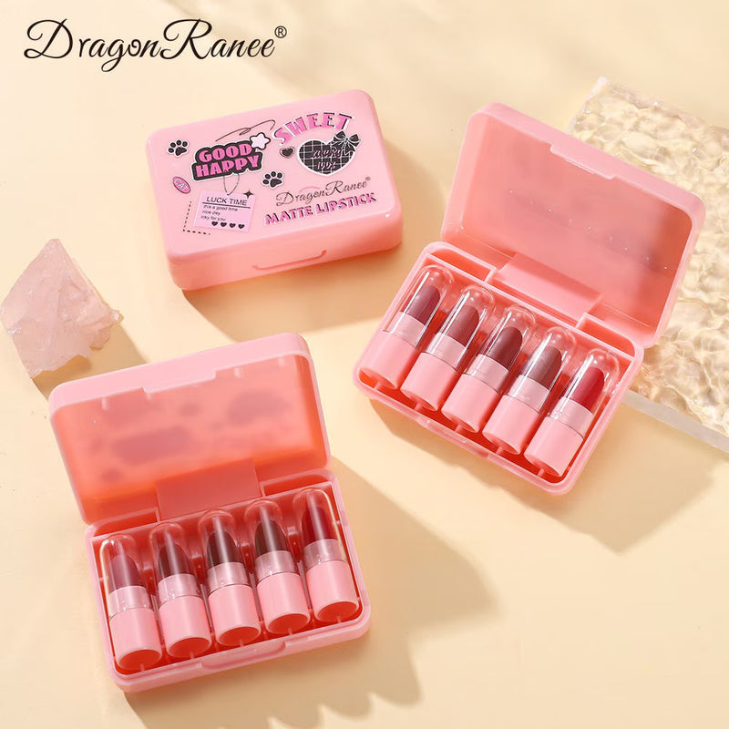 Dragon Ranee 5 Pcs Beauty Tools Lipstick 504188