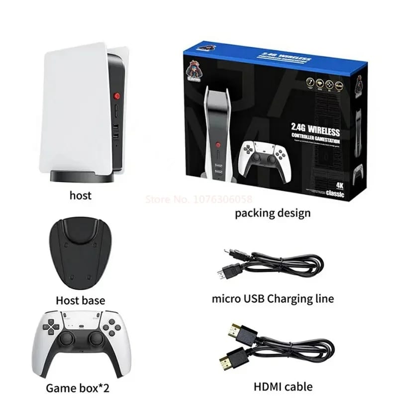M5 game console with built-in audio wireless home game Hdmi dual