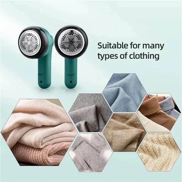 Cordless Lint Remover Electric Fabric Shaver for Sweaters Blankets Furniture - S4692375 - Tuzzut.com Qatar Online Shopping