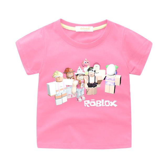 FASHION TERNO FOR KIDS ( Roblox v2) Customized T-Shirt with jogger pants  for infant and toddler kids