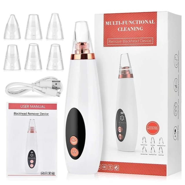 Vacuum Blackhead Pimple Remover Facial Cleaning Tool - Tuzzut.com Qatar Online Shopping