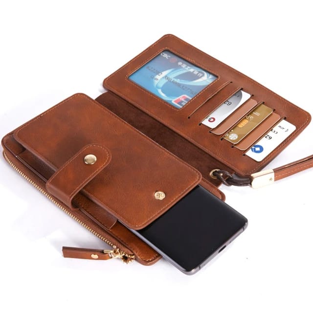 New Men's Handbag Function Mobile Phone Change Men's Wallet S3511973 - Tuzzut.com Qatar Online Shopping