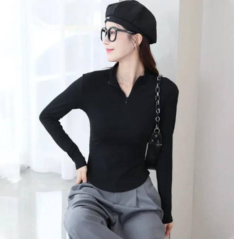Women Yoga Modal Long Sleeve T-Shirt L 498497