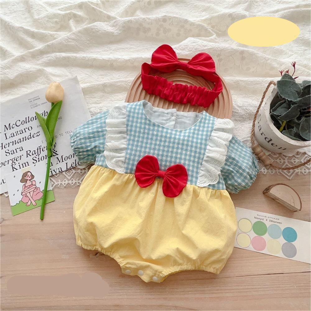 Kids Baby Girl Dress Short Sleeve Printed Summer Dresses Cute