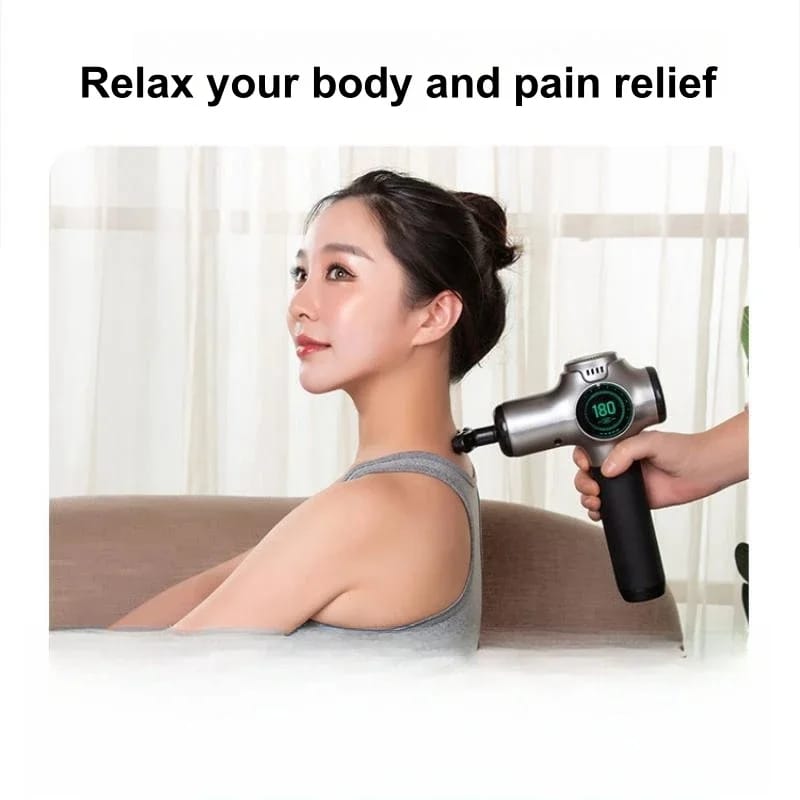 Electric Professional Massager Gun Deep muscle Massage for Pain Relief