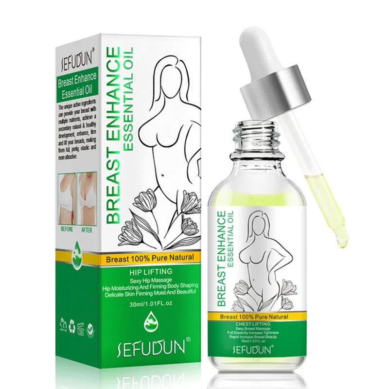 Breast Plumping Oil, Eliminates Chest Wrinkles, Natural Fast