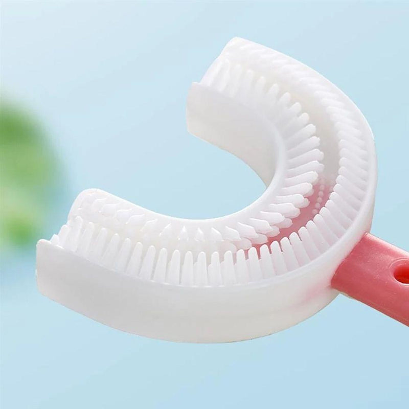 Children’s U-Shaped Toothbrush - Tuzzut.com Qatar Online Shopping