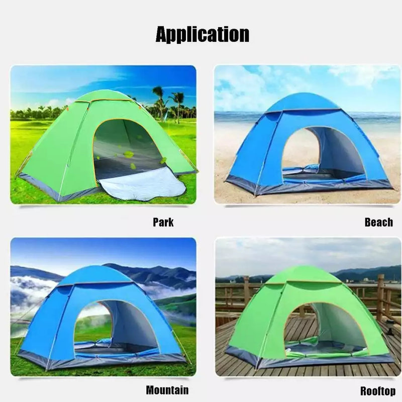 Automatic Foldable Camping Tent - Tuzzut.com Qatar Online Shopping