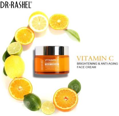 DR.RASHEL VITAMIN C BRIGHTENING & ANTI-AGING FACE CREAM (50 g) DRL- 1432 - Tuzzut.com Qatar Online Shopping