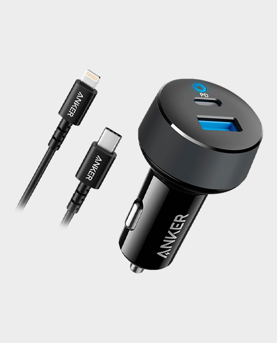 Anker Power Drive Classic Pd2 With Type C To Lightning Charging Cable B 2726 - Tuzzut.com Qatar Online Shopping