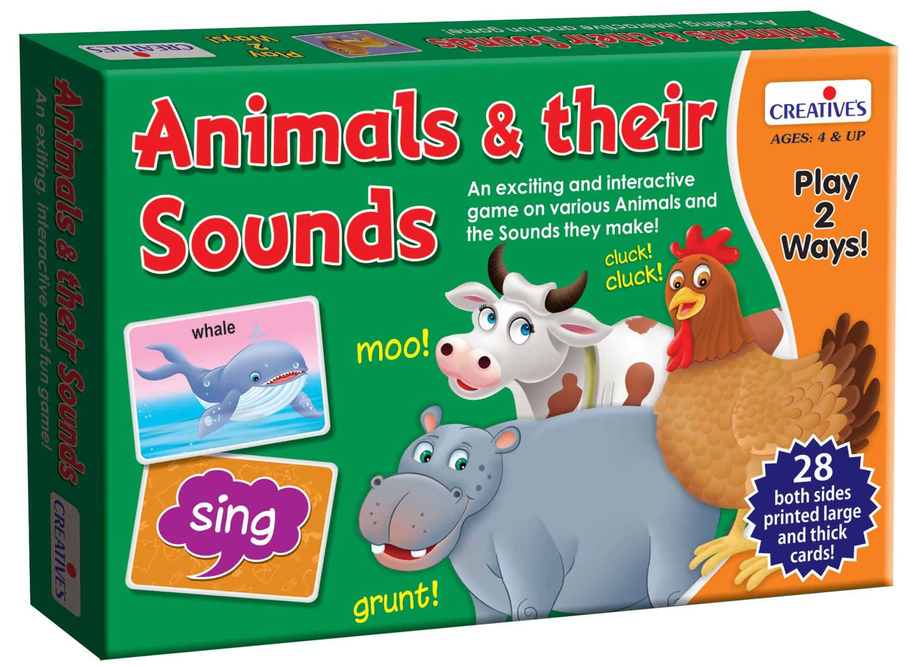 Animals and their Sounds | TUZZUT Qatar Online Shopping