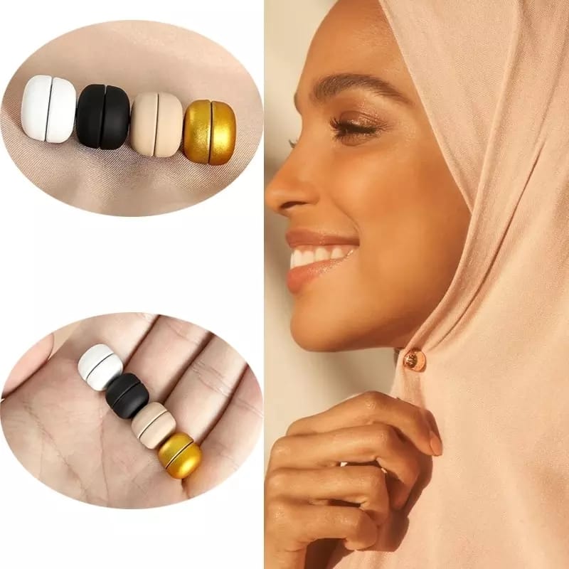 New Hijab Magnets Hijab Magnetic Pins Commercial Strength Hijab Pins for  Women Clothing Scarf