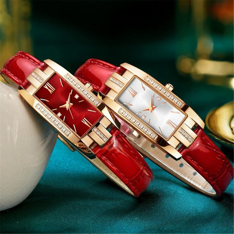 3 Pcs Women's Classic Fashion Square Retro Quartz Watches - Tuzzut.com Qatar Online Shopping