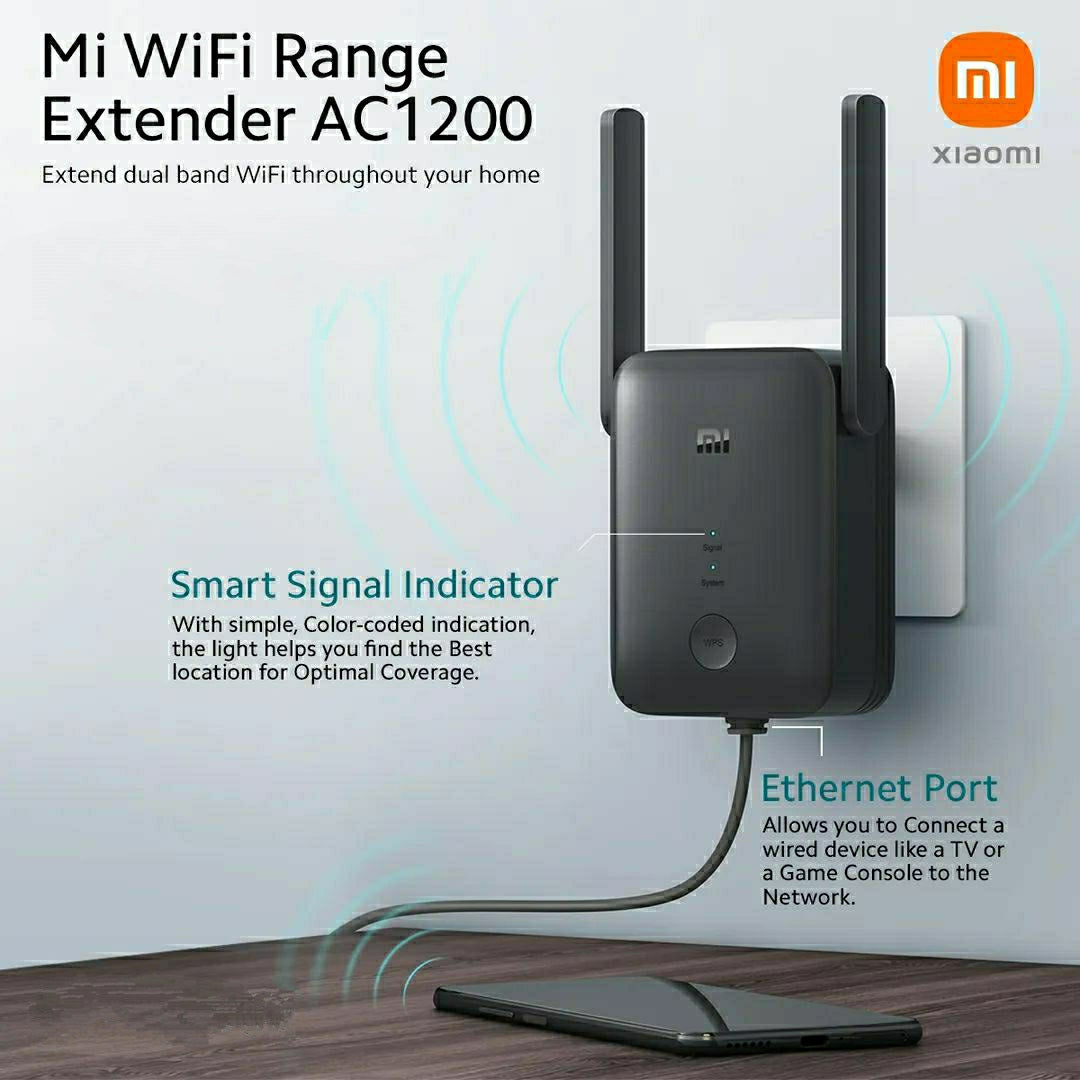 Xiaomi Mi WiFi Range Extender AC1200 (DVB4348GL Xiaomi Mi WiFi Range Extender AC1200 (DVB4348GL