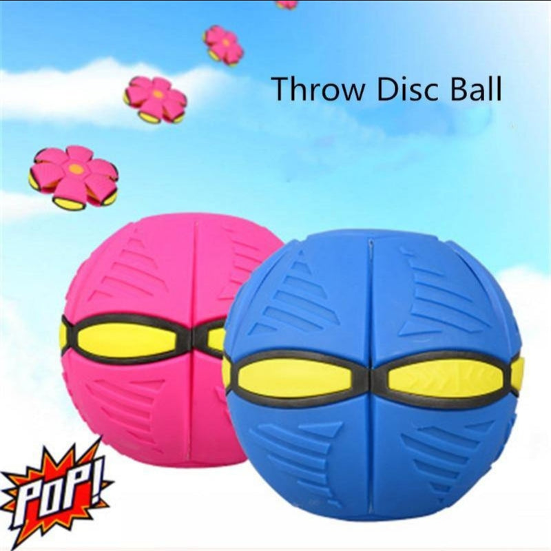 Flying UFO Blast Ball Disc Toywith Flashing Lights Music - Tuzzut.com Qatar Online Shopping