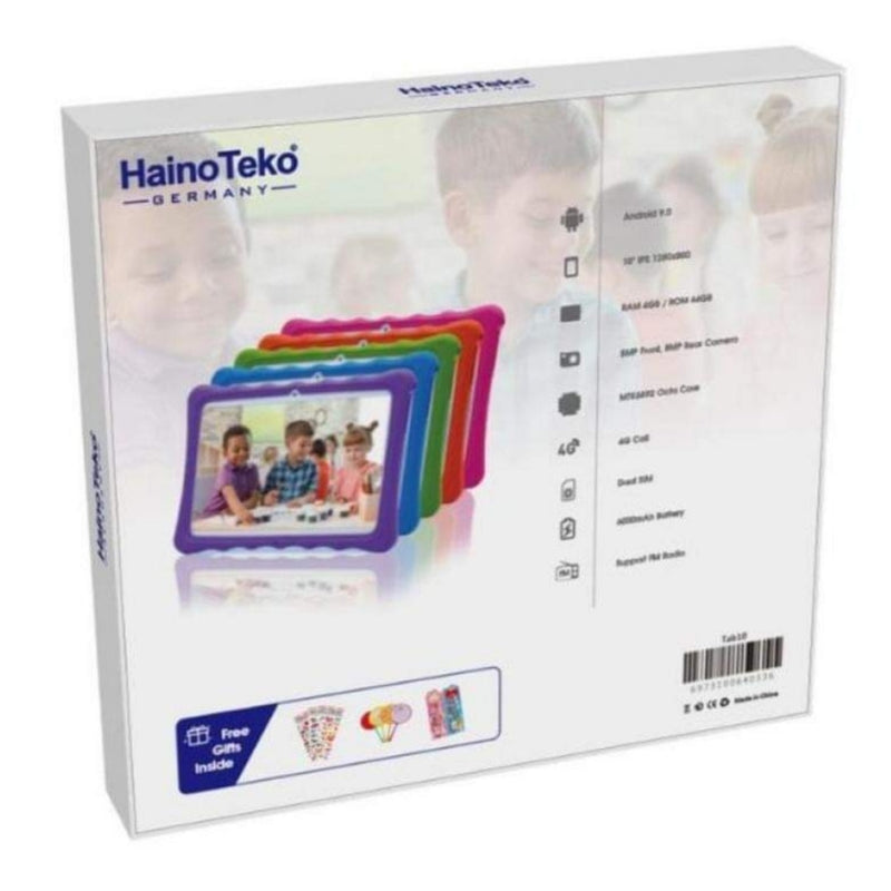 10 inch HainoTeko Tablet Android 9.0 - 6000mAh - 4GB - 64GB - Tuzzut.com Qatar Online Shopping