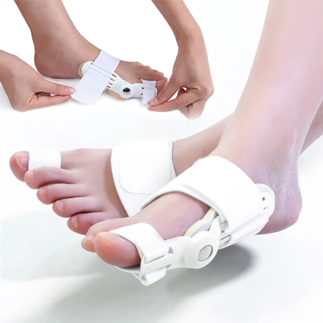 1pc Splint Big Toe Straightener Corrector Foot Pain Relief Hallux Valgus Correction Supplies Pedicure Foot Care Bunion Splint - Tuzzut.com Qatar Online Shopping