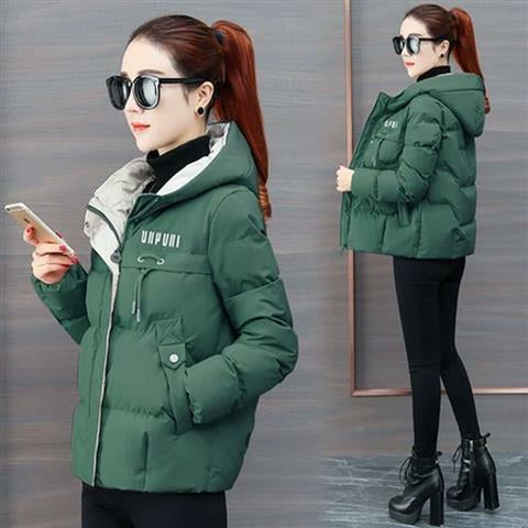 Women's Winter Jacket Warm Hooded Thick Coat - P772 - Tuzzut.com Qatar Online Shopping