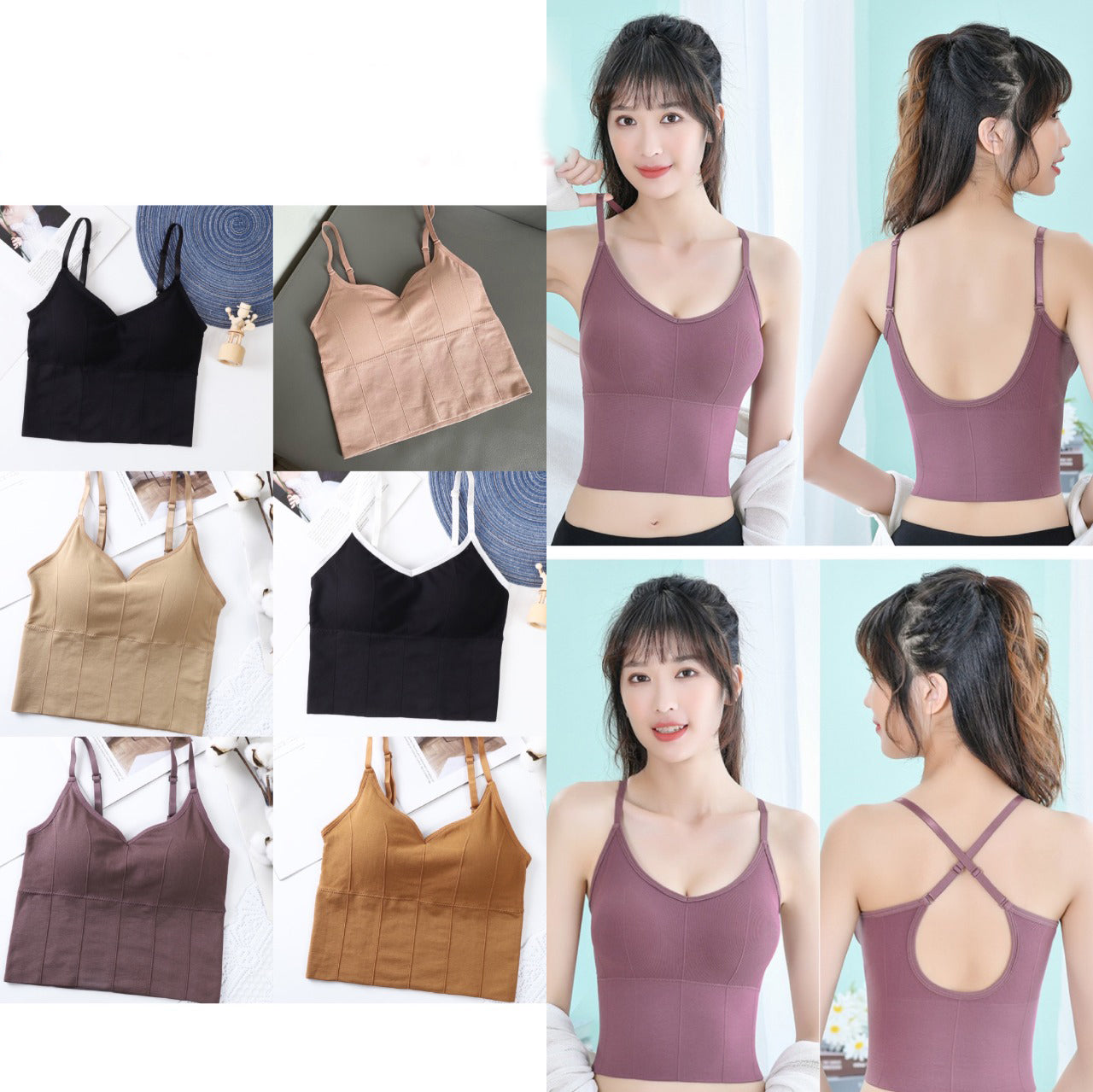 Women Sexy Underwear Without Steel Ring Chest Push Up Seamless Lace Bra  Shoulder Bras Modest Sexy Stylish Bra Night : : Clothing, Shoes &  Accessories