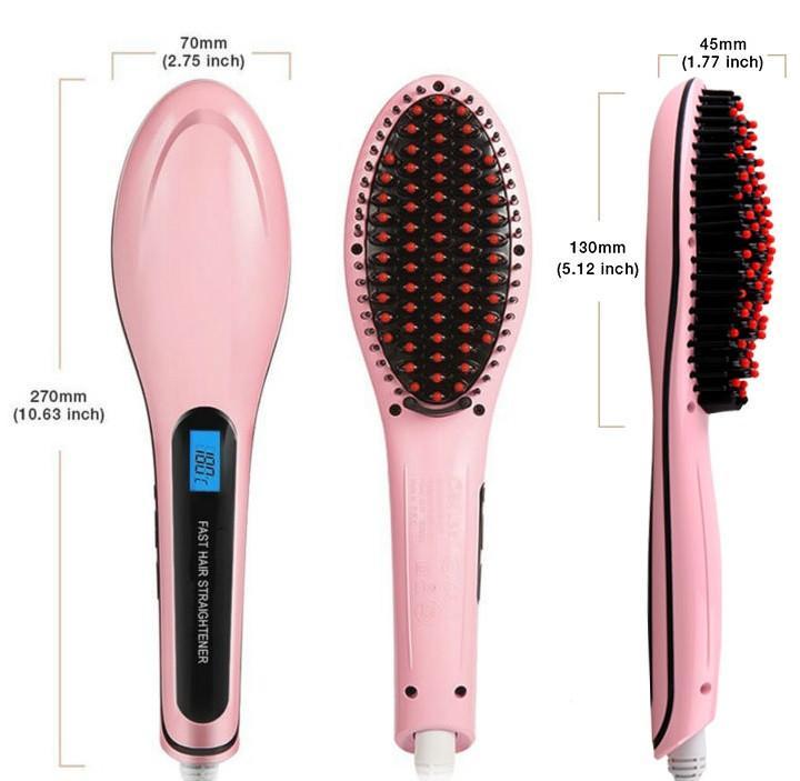 Fast Hair Straightening Brush - Tuzzut.com Qatar Online Shopping