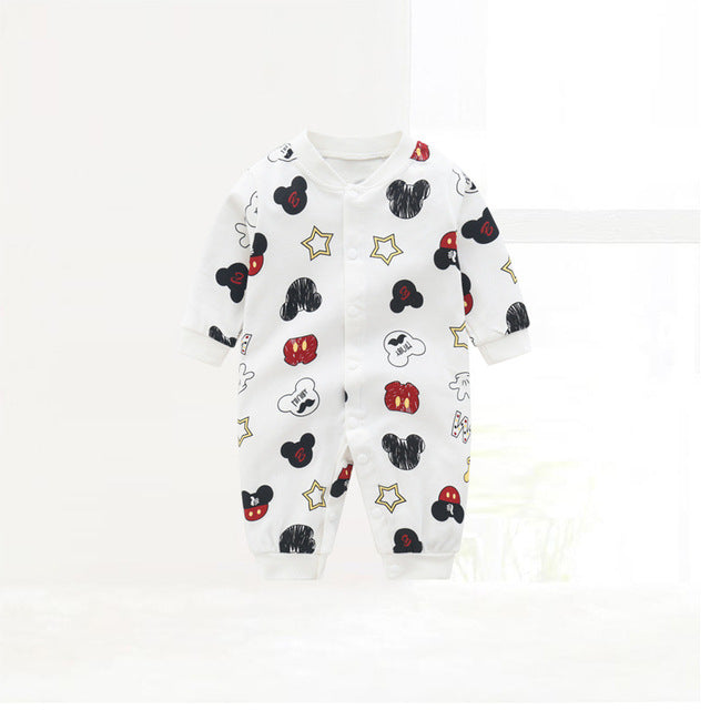 Baby Boy Clothes Baby Girl Romper Pure Cotton Spring Autumn Baby Underwear Four Seasons New Born Baby Clothes S4399542 - Tuzzut.com Qatar Online Shopping