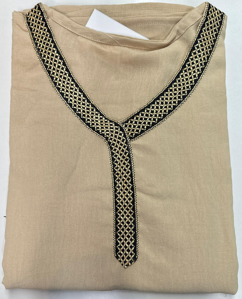 Women’s Fashion Kuwaiti Kaftan 7043 - TUZZUT Qatar Online Shopping