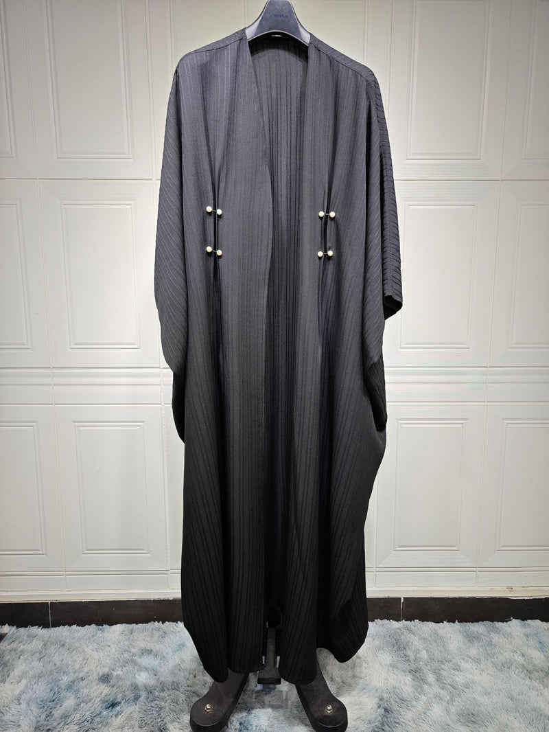 Women's Long Sleeve Solid Color Abaya 464725