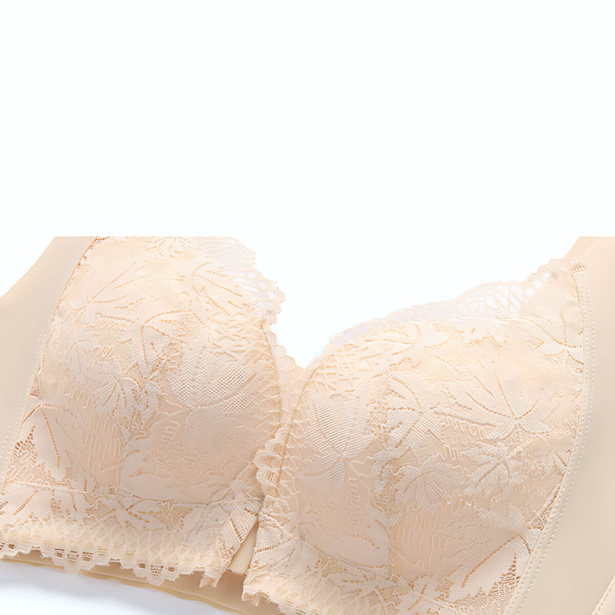 Push Up Front Closure Wireless C Cup Bras-98147 Push Up Front Closure Wireless C Cup Bras-98147