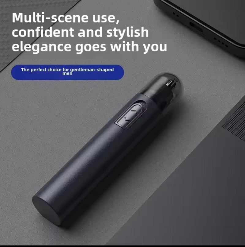 Stainless Steel Multi Purpose Electric Nose Trimmer XJ-889 - TUZZUT Qatar Online Shopping