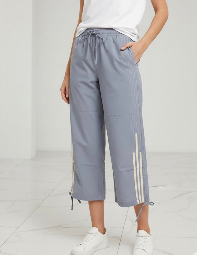 Summer Thin Quick Dry Sports Casual Trousers Loose Fit Straight Leg Elastic Pants DS876 - TUZZUT Qatar Online Shopping