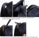 Woman Wig Synthetic Long Straight Ponytail Bandage Hair Tail Extensions-mod26 WB001 - TUZZUT Qatar Online Shopping