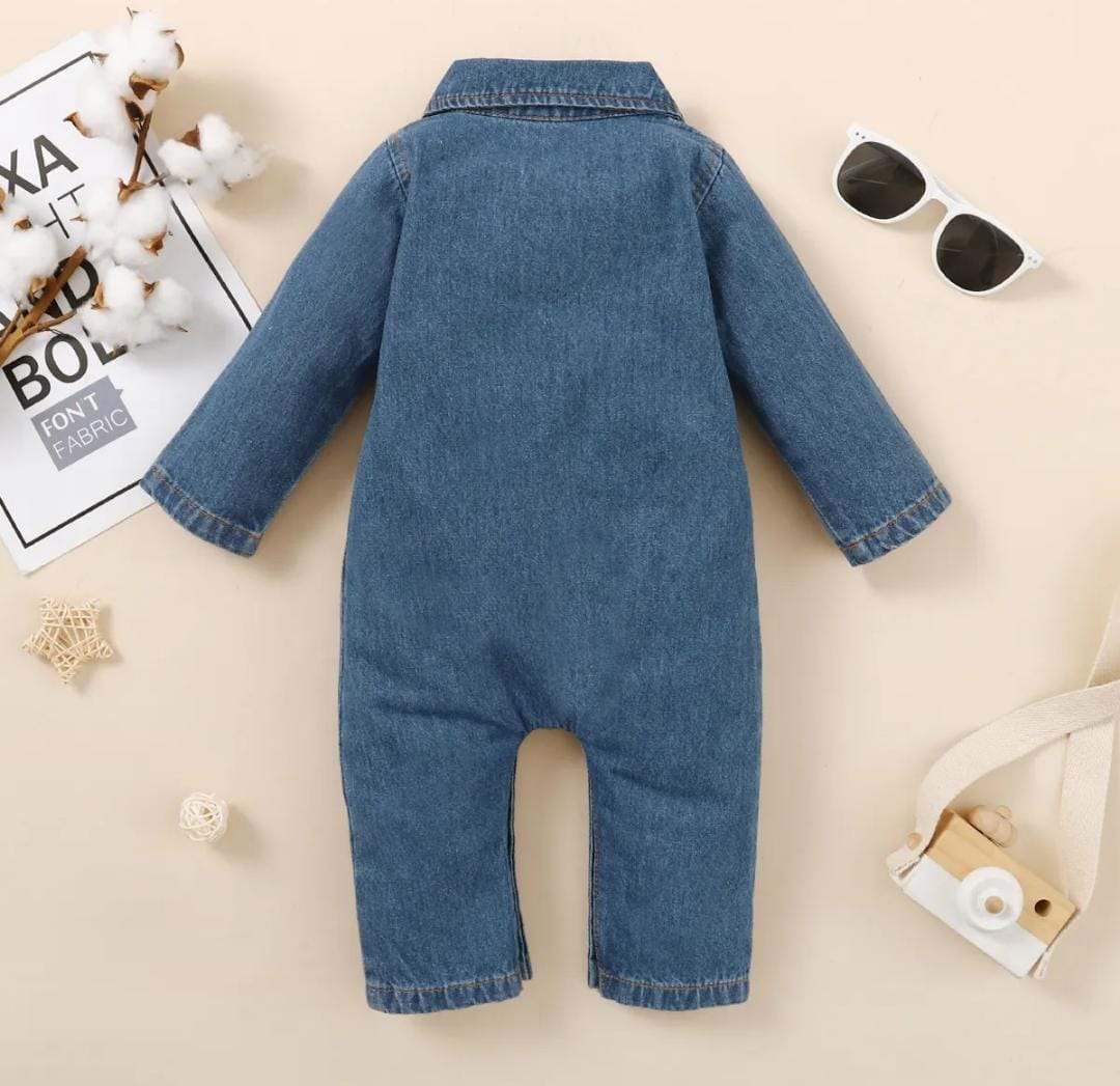 Kid's Romper Outwear Denim Baby Clothes 1384683 Kid's Romper Outwear Denim Baby Clothes 1384683