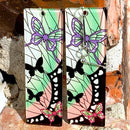 Colorful rectangle butterfly earrings -S3620386 - Tuzzut.com Qatar Online Shopping