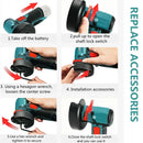 12V Portable Mini Lithium Electric Angle Grinder Tool for Cutting And Polishing - TUZZUT Qatar Online Shopping