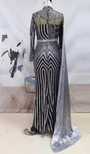 Women's Long Sleeve Evening Party Dresses    B49137 - TUZZUT Qatar Online Shopping