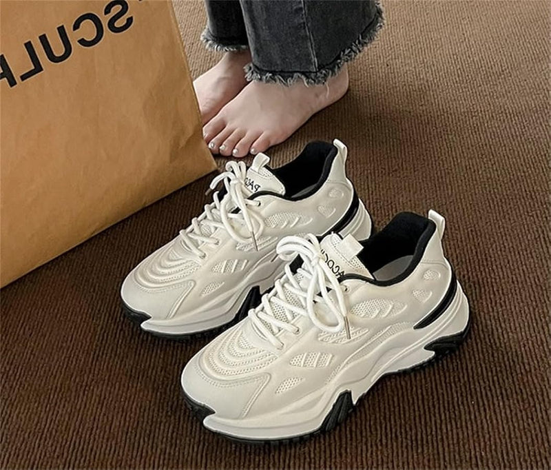 Thick Bottom Daddy Shoes Women's 436357 - TUZZUT Qatar Online Shopping