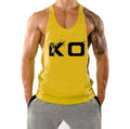 Gym Tank Top Men Fitness Clothing Men's Bodybuilding Tank Tops Summer Gym Clothing for Male S705996 - Tuzzut.com Qatar Online Shopping