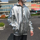 Holographic Jacket for Men's Lightweight Long Sleeves S5061839 - TUZZUT Qatar Online Shopping