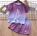 Children Short-sleeved T-shirt+shorts Two-piece Set   1568347 - TUZZUT Qatar Online Shopping