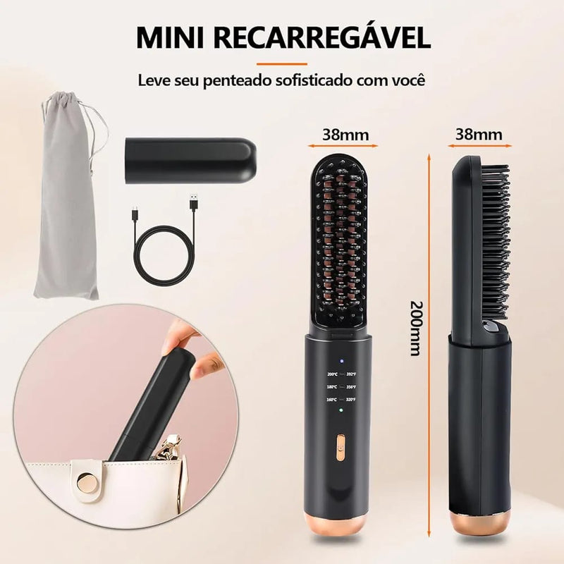 Professional Hair Straightening Comb   KR017 - TUZZUT Qatar Online Shopping