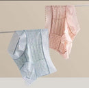 Elastic Ultra-thin Lace Flower Briefs Transparent Mid Waist Lace Mesh Panties 135837 - TUZZUT Qatar Online Shopping