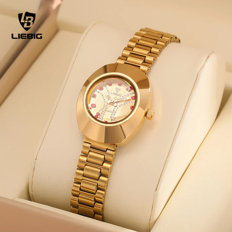 LIEBIG Stainless Steel Womens Quartz Watch LB32 - TUZZUT Qatar Online Shopping