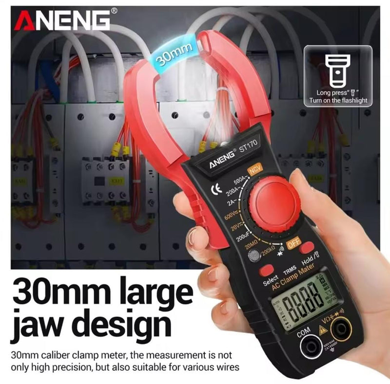 ANENG Digital Clamp Meter S4587641 - TUZZUT Qatar Online Shopping
