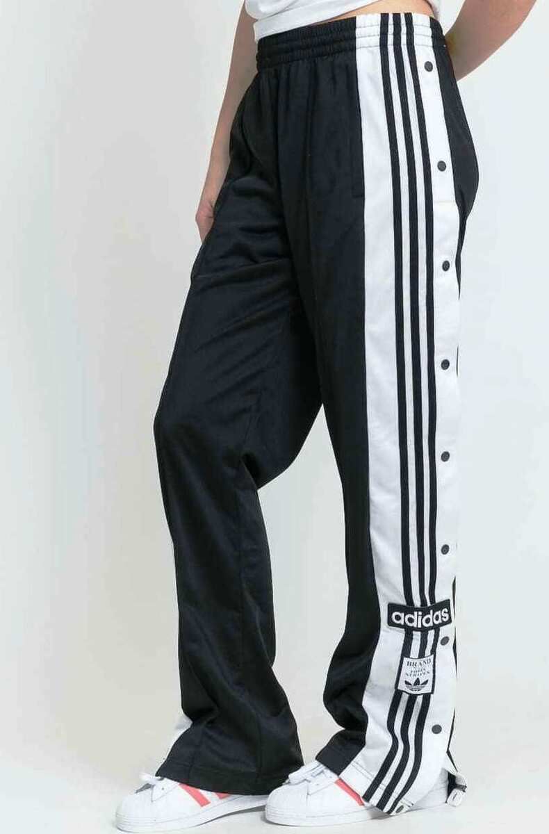 WOMENS ADIBREAK POPPER TRACKPANTS BLACK S445870 WOMENS ADIBREAK POPPER TRACKPANTS BLACK S445870
