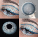 Unibling Glacier Blue Contact Lenses for Eyes (1 Pair) - TUZZUT Qatar Online Shopping