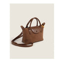 Women PU Shoulder Bag, Stitched Handbag with Brooch   472783 - TUZZUT Qatar Online Shopping